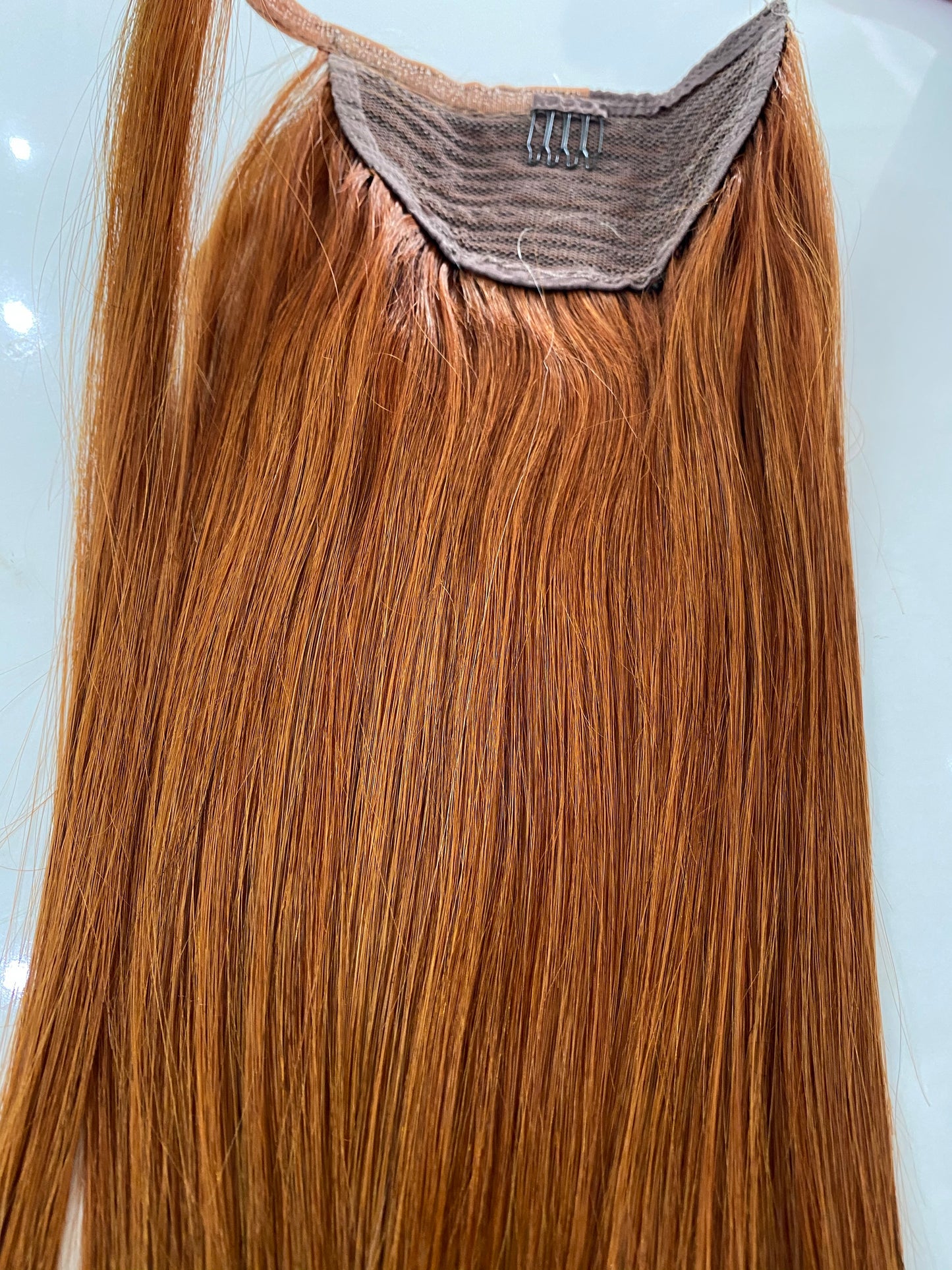 Cola de cabello humano 22’